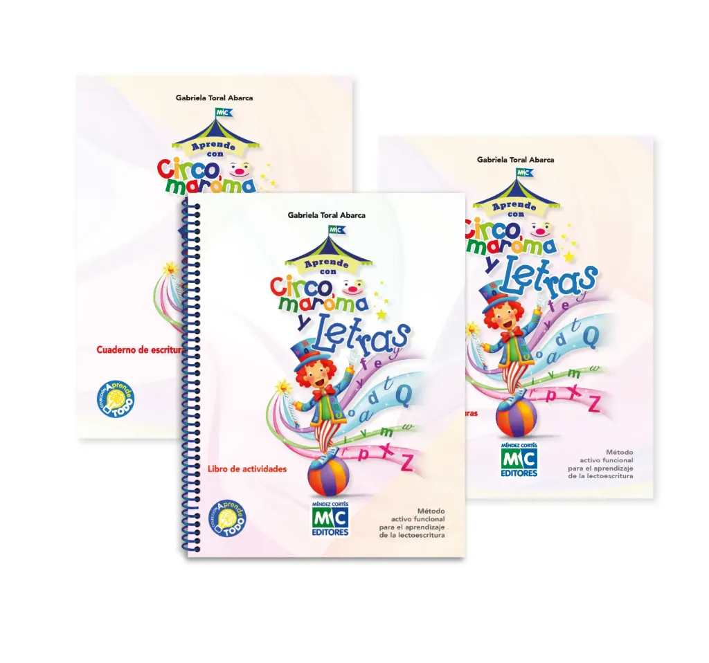 [JGO-MCACML-B] Aprende con circo, maroma y Letras (actividades + lecturas + escritura)